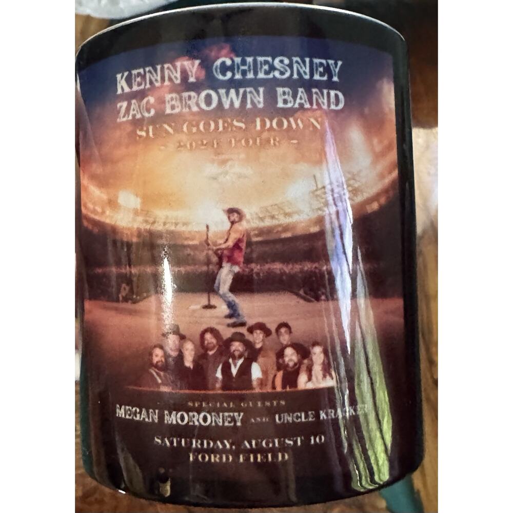 Kenny Chesney Zac Brown 2021 Sun Goes Down Tour Coffee Mug